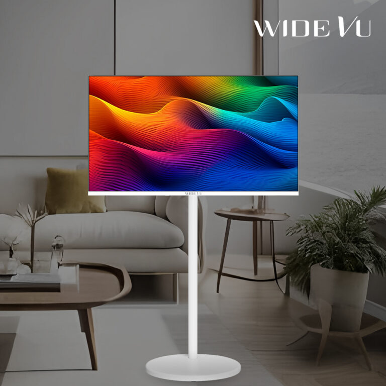 와이드무빙뷰 화이트에디션 삼탠바이미 셋트 109cm(43인치) UHD 4K 스마트 이동식 TV 중소바이미 V1