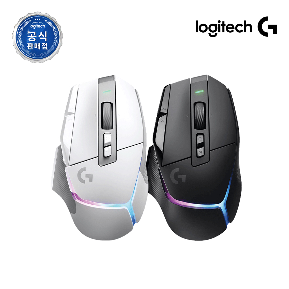로지텍코리아 공식 G502 X PLUS 무선 게이밍 마우스 블랙