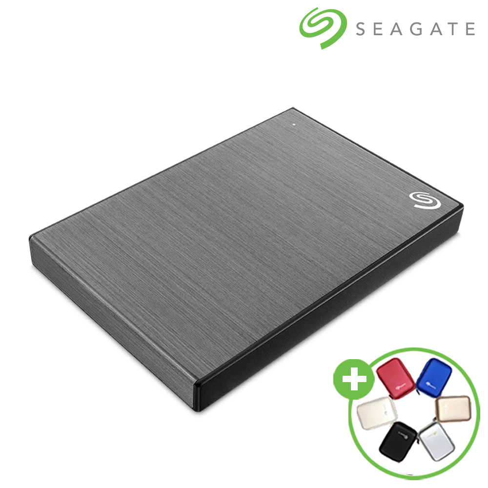 씨게이트 외장하드 데이터복구 외장HDD 전용파우치 3년보증정품 N배송 2TB, 스페이스그레이