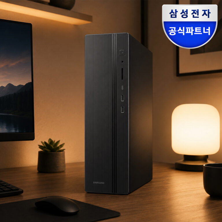 삼성 데스크탑 PC 가정용 업무용 컴퓨터 주식용 윈도우미포함 i3 인공지능